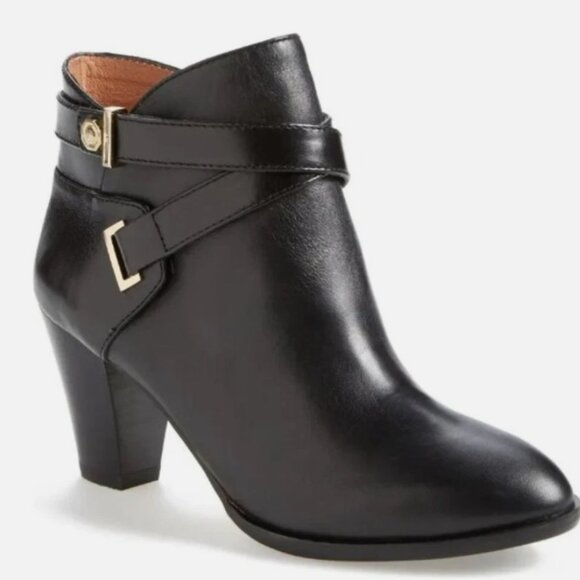 Louise et Cie Shoes - Louise et Cie Black Leather Ankle Boot Bootie Size 6